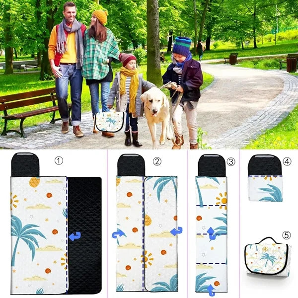 Extra Large Picnic Blanket 80 x 80
