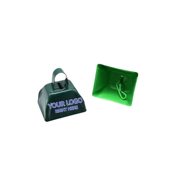 Handheld Metal Cowbell Festive Noisemaker for New Year
