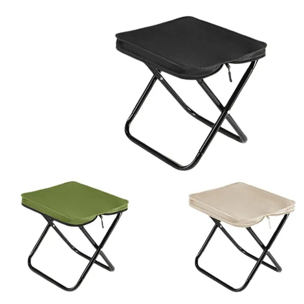 Portable Outdoor Foldable Handbag-Style Fishing Stool