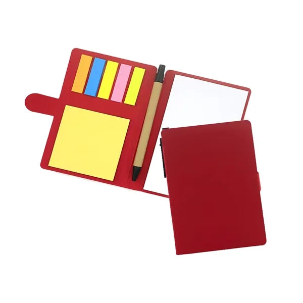 4" x 6" Adhesive Memo Pad Set with Ink Pen