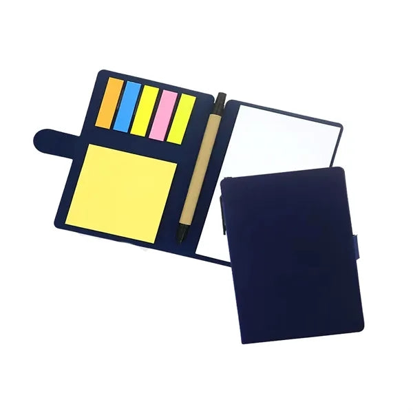 4" x 6" Adhesive Memo Pad Set with Ink Pen