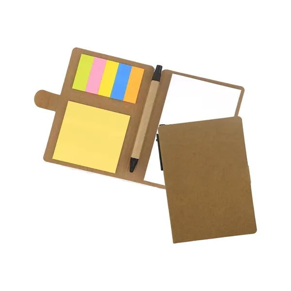 4" x 6" Adhesive Memo Pad Set with Ink Pen