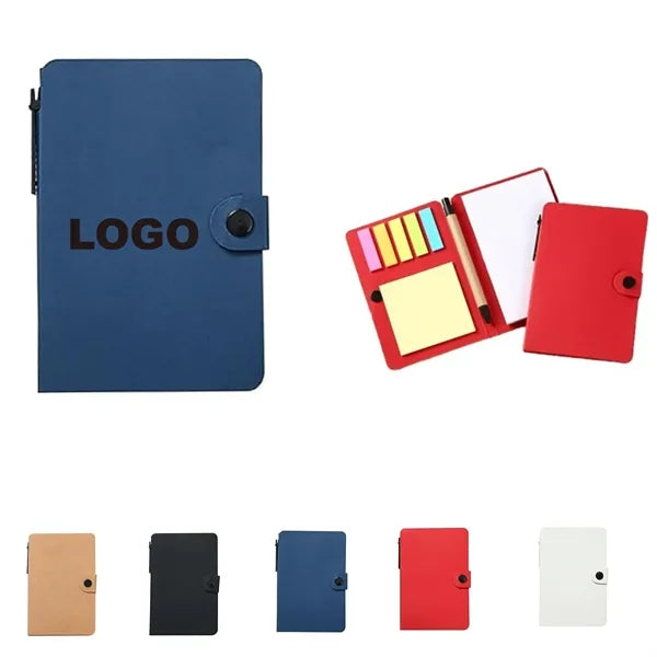 4" x 6" Adhesive Memo Pad Set with Ink Pen