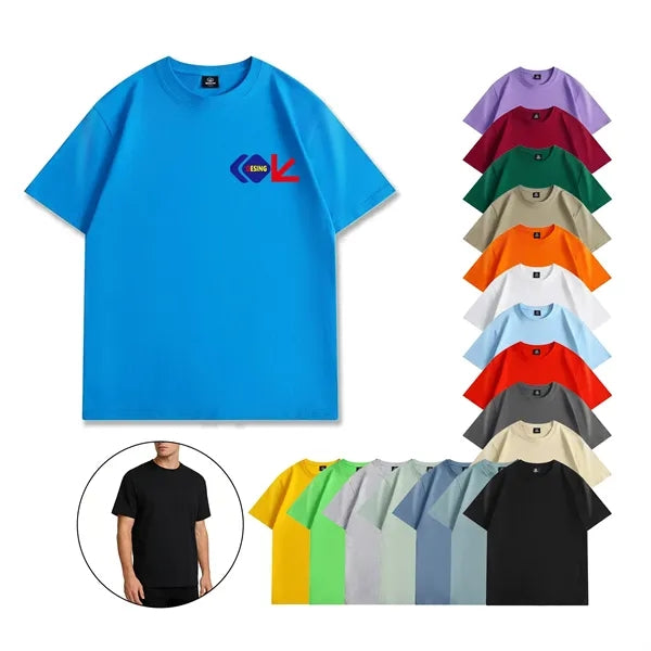 All Sizes Available Customizable Crew Neck T-Shirt