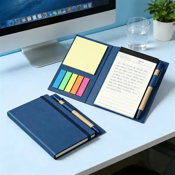 Multi-Functional Notebook With Sticky Notes & Flag Tabs