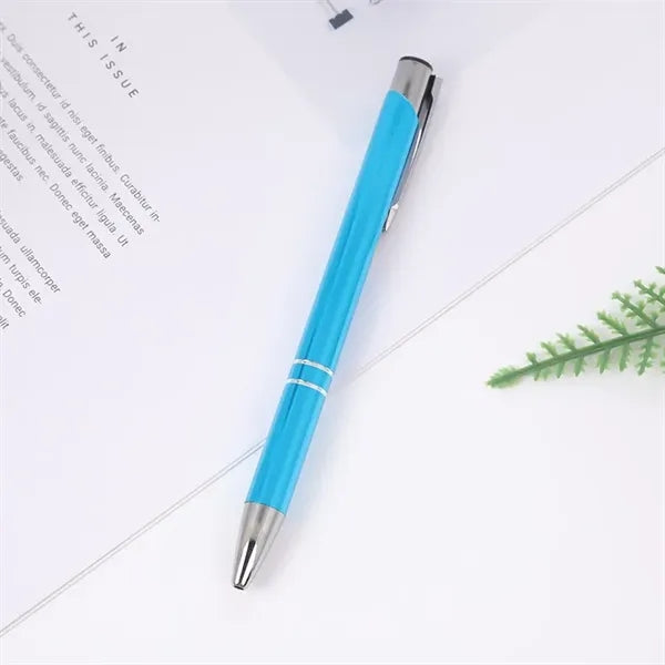 1.0 mm Metal Ballpoint Pens Black Ink