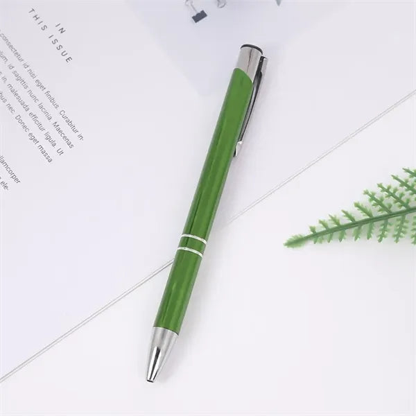 1.0 mm Metal Ballpoint Pens Black Ink