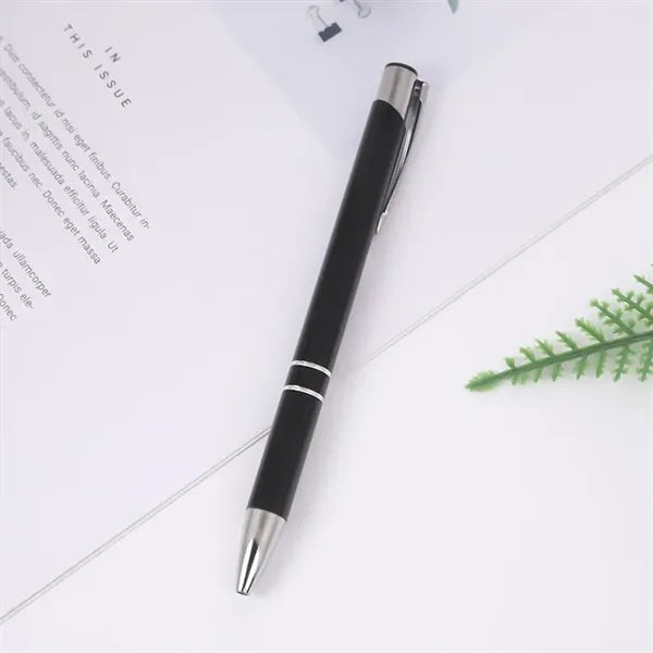 1.0 mm Metal Ballpoint Pens Black Ink