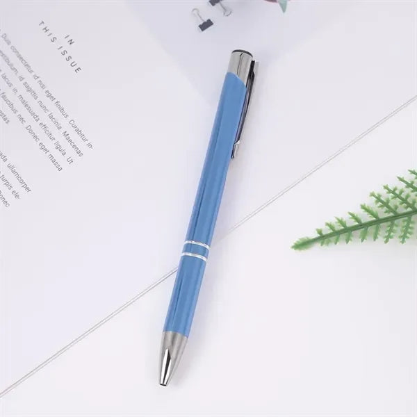 1.0 mm Metal Ballpoint Pens Black Ink