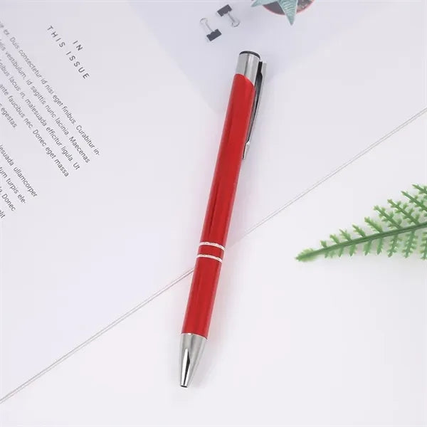 1.0 mm Metal Ballpoint Pens Black Ink
