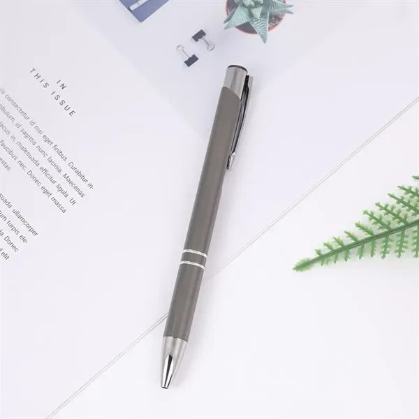 1.0 mm Metal Ballpoint Pens Black Ink