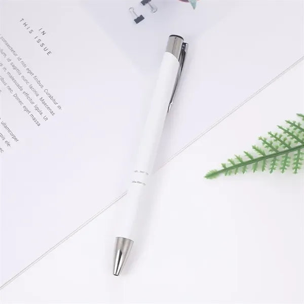 1.0 mm Metal Ballpoint Pens Black Ink