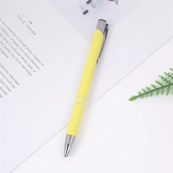 1.0 mm Metal Ballpoint Pens Black Ink