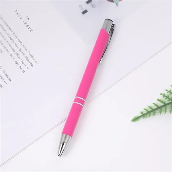 1.0 mm Metal Ballpoint Pens Black Ink