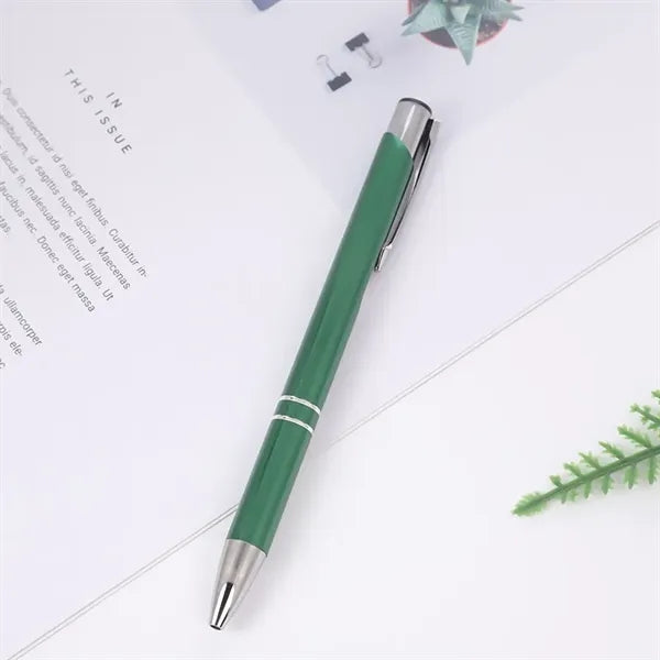 1.0 mm Metal Ballpoint Pens Black Ink