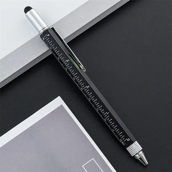 6-in-1 Tool Kit Stylus Metal Twist Pens