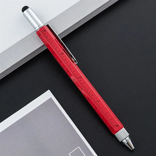 6-in-1 Tool Kit Stylus Metal Twist Pens