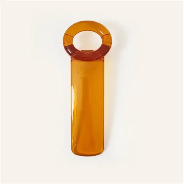 Colorful Transparent Plastic Bottle Opener
