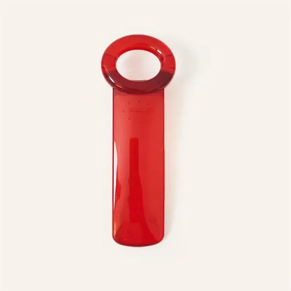 Colorful Transparent Plastic Bottle Opener