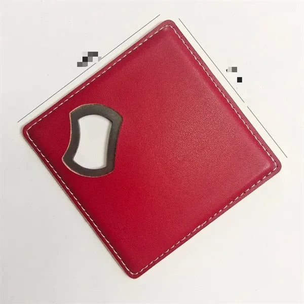 Stainless Steel Bottle Opener Coaster