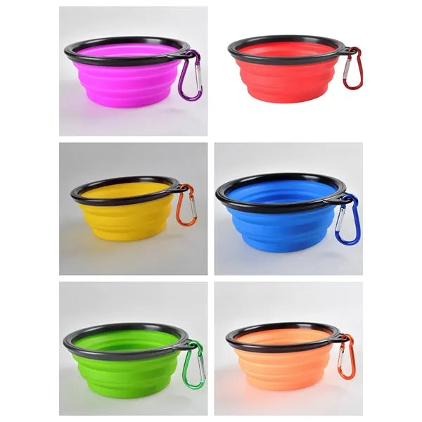 Portable Collapsible Outdoor Pet Bowl
