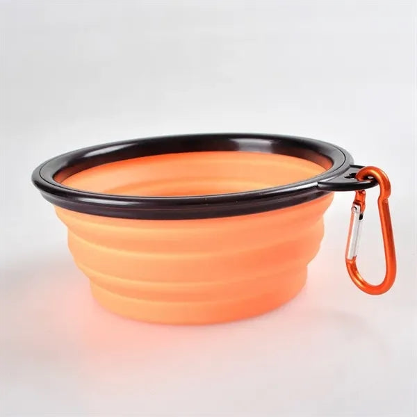 Portable Collapsible Outdoor Pet Bowl