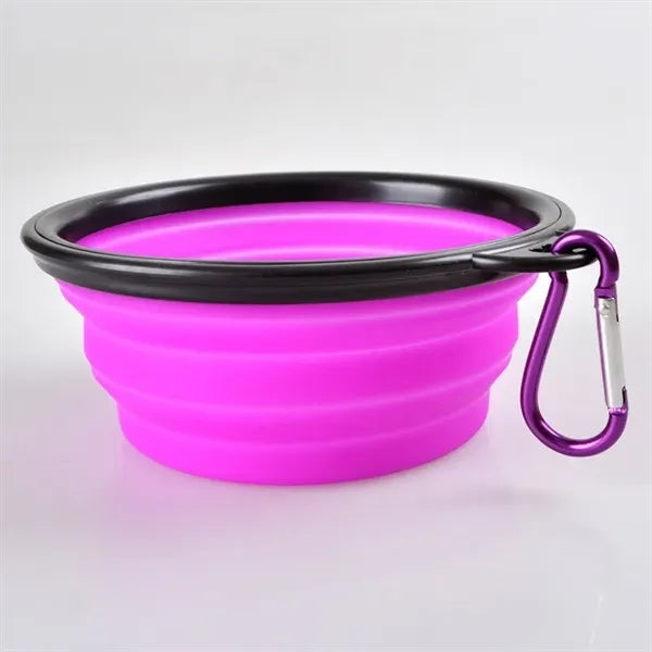 Portable Collapsible Outdoor Pet Bowl