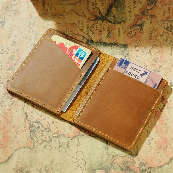 Classic Full-Grain Leather Card Wallet