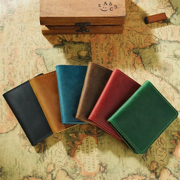 Classic Full-Grain Leather Card Wallet