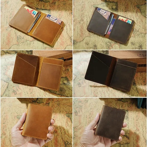 Classic Full-Grain Leather Card Wallet