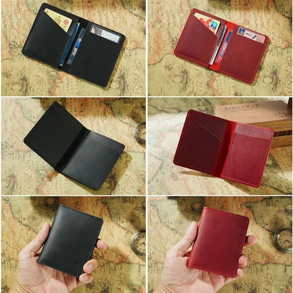Classic Full-Grain Leather Card Wallet