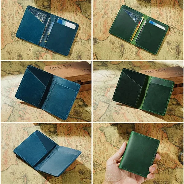 Classic Full-Grain Leather Card Wallet