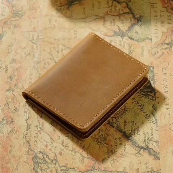 Classic Full-Grain Leather Card Wallet