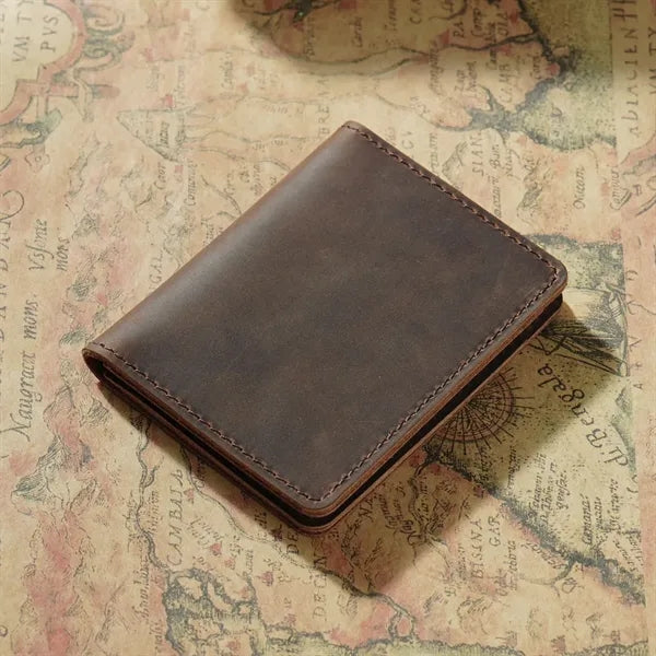 Classic Full-Grain Leather Card Wallet
