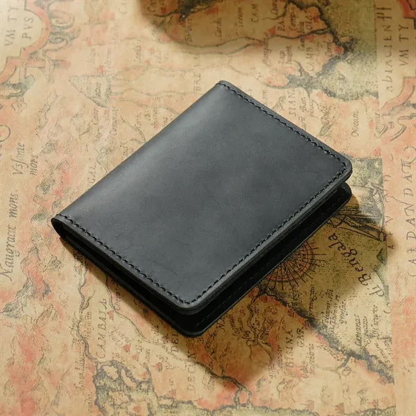 Classic Full-Grain Leather Card Wallet