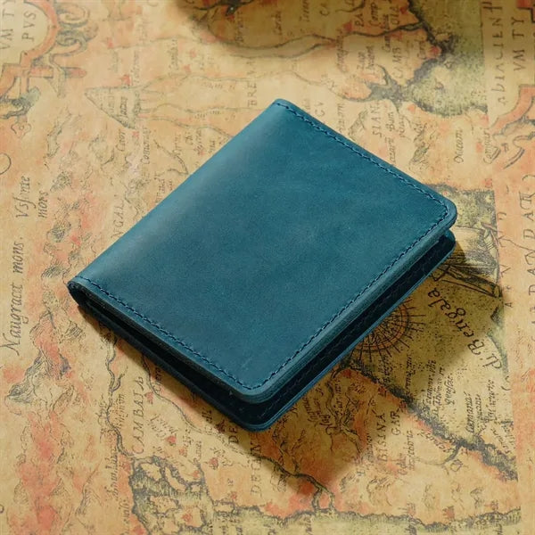 Classic Full-Grain Leather Card Wallet