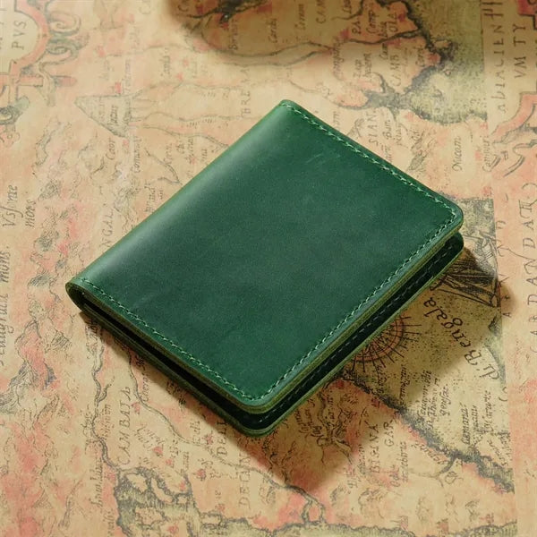 Classic Full-Grain Leather Card Wallet