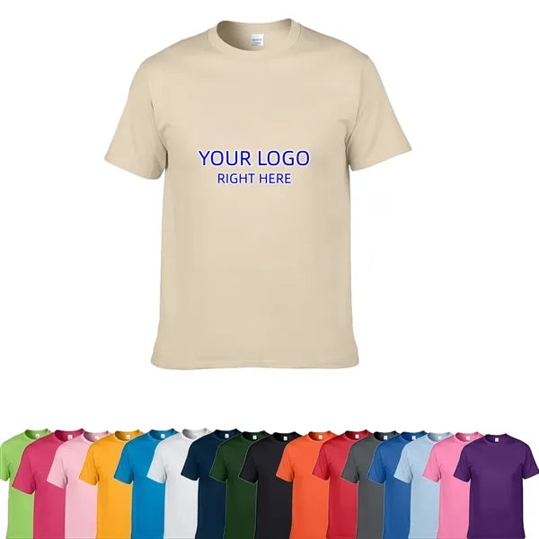100 Percent Cotton Custom T Shirt for Team Uniform Event