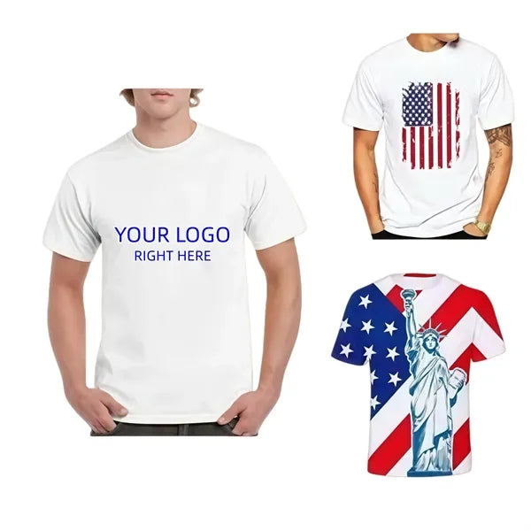 100 Percent Cotton Custom T Shirt for Team Uniform Event