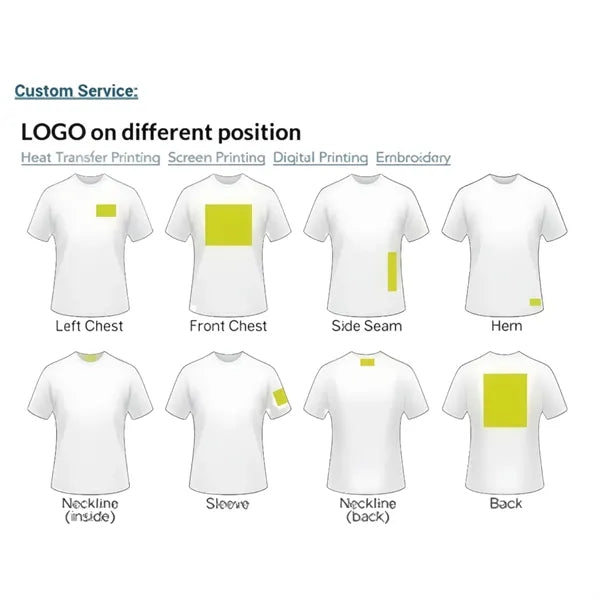 100 Percent Cotton Custom T Shirt for Team Uniform Event