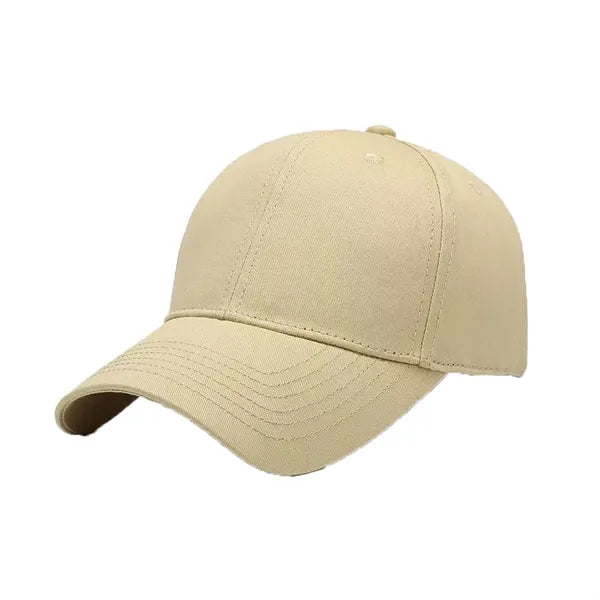 Black Pure Cotton Baseball Cap