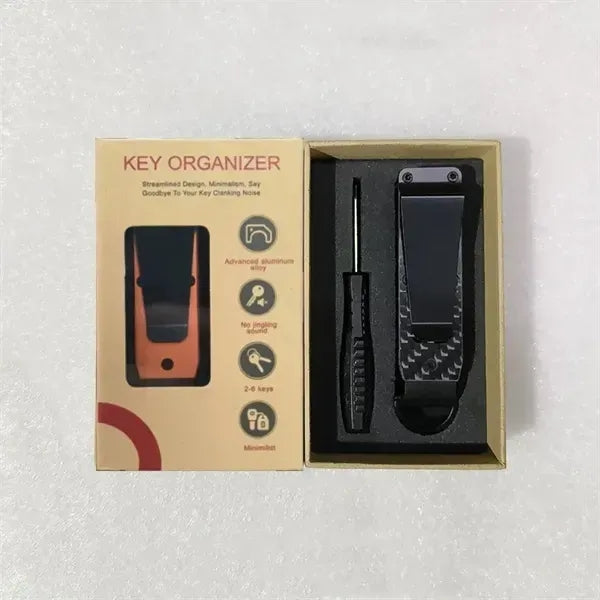 Alloy Compact Key Organizer Clip