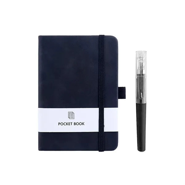 Sleek Mini PU Notebook Set with Pen