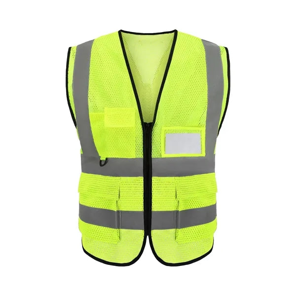 Mesh Safety Vest with Reflective Strips