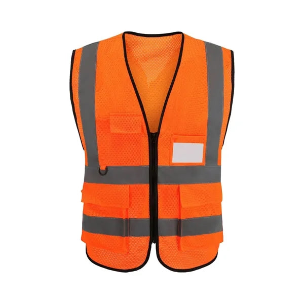 Mesh Safety Vest with Reflective Strips
