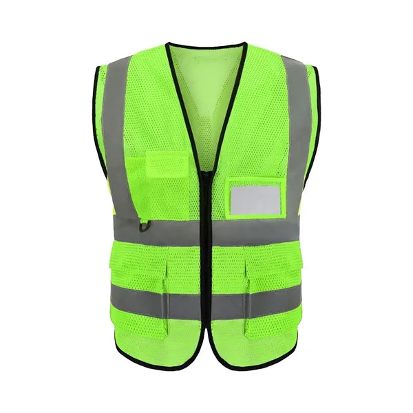 Mesh Safety Vest with Reflective Strips