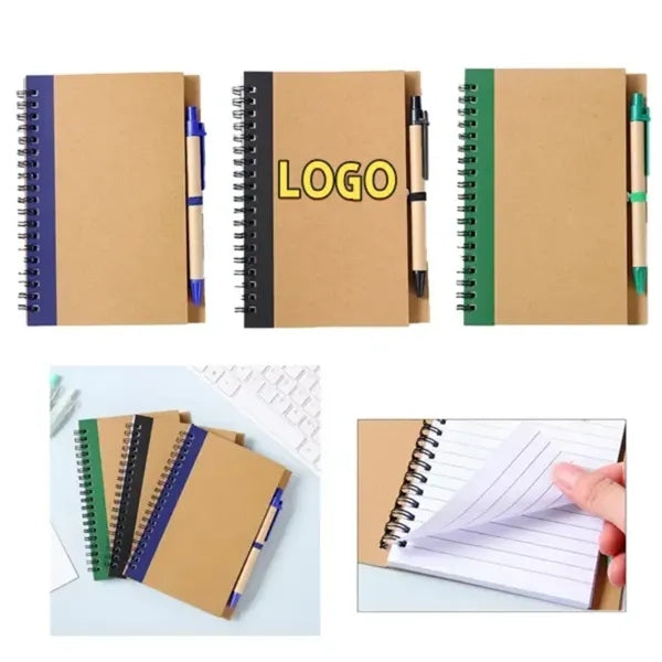 Spiral Notebook w/Pen