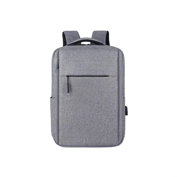 Solid Color Large-Capacity Backpack