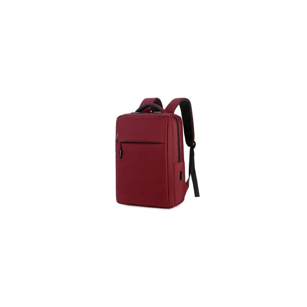 Solid Color Large-Capacity Backpack