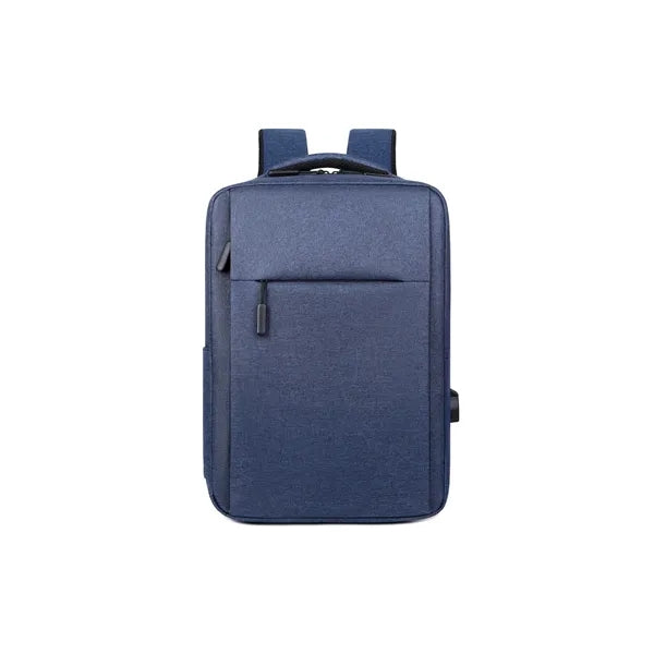 Solid Color Large-Capacity Backpack